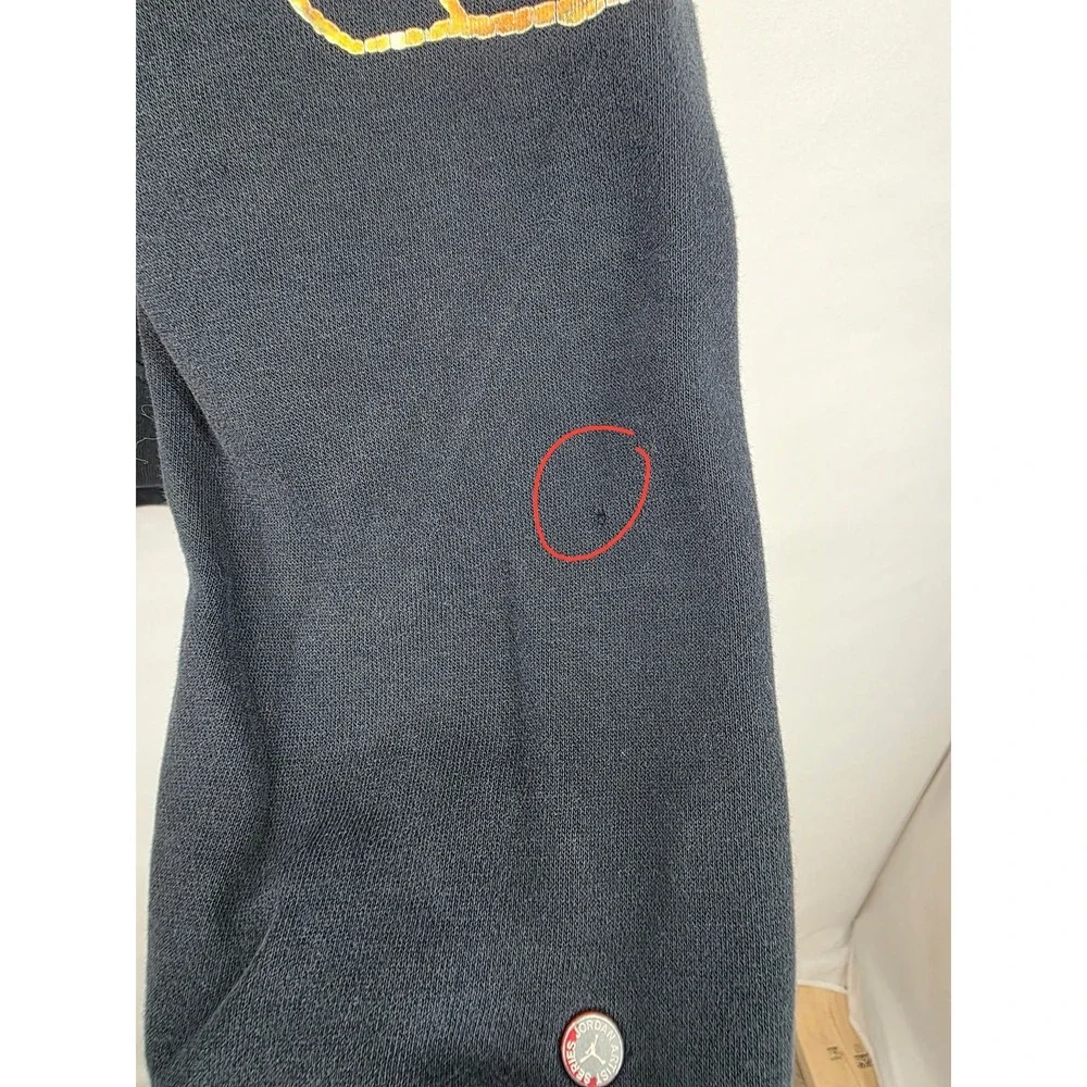Jordan Artist Series Jacob Rochester Flight World Tour Hoodie Black Mens Medium